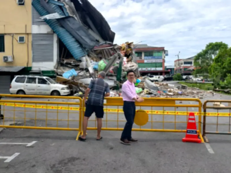 Ahli Parlimen Sibu Gesa Pengelasan Tanah Lebih Ketat Selepas Runtuh Kedai Jalan Pahlawan