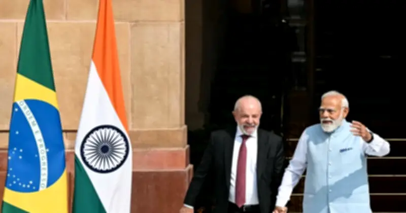 Brazil dan India Bincang Perjanjian Mineral Kritikal dalam Pertemuan Pemimpin