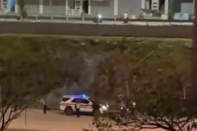 JPJ Diserang Bunga Api di Rawang Semasa Ops Malam