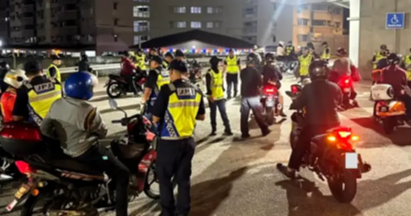 JPJ Kuala Lumpur Keluarkan 456 Notis, Sita 22 Motosikal dalam Operasi Khas