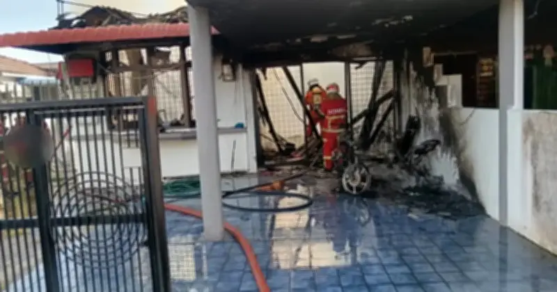 Kebakaran di Butterworth yang Bunuh Dua Orang Disahkan Sebagai Pembakaran Sengaja