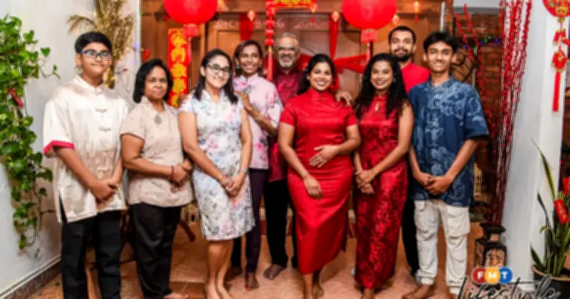 Keluarga India Ini Sambut Tahun Baru Cina dengan Penuh Makna
