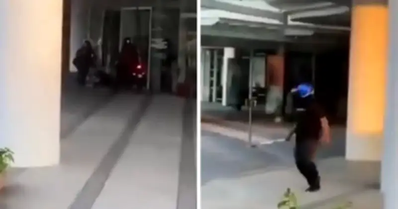 Lelaki Diserang Kumpulan Penunggang Motosikal di Hadapan Mall Gurney, Penang