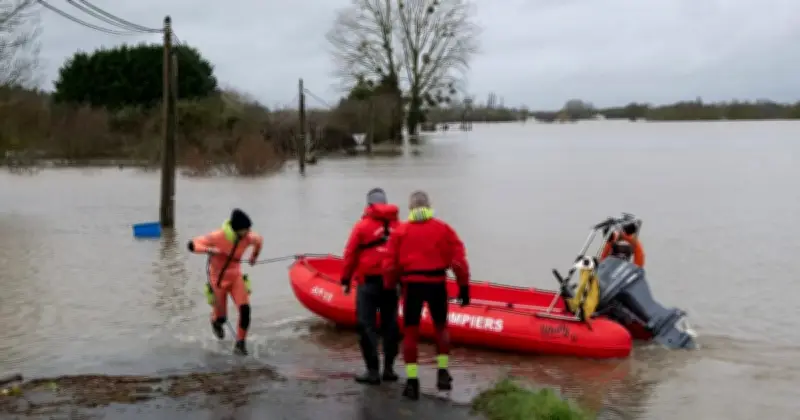 Lelaki Hilang dalam Banjir Perancis Semasa Hujan Rekod 35 Hari Berturut-turut