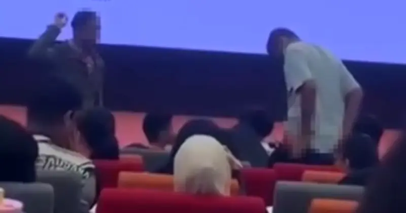 Lelaki Londeh Seluar Semasa Seminar Dihantar ke Hospital Bahagia untuk Penilaian Mental