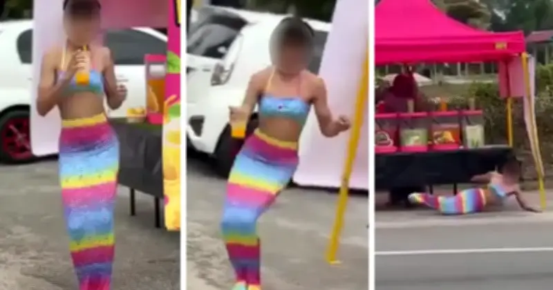 Lelaki Pakai Kostum Duyung Ditahan di Kelantan Selepas Video Viral