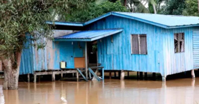 Mangsa Banjir Sabah Meningkat kepada 4,462 Orang, Tiga Daerah Terjejas