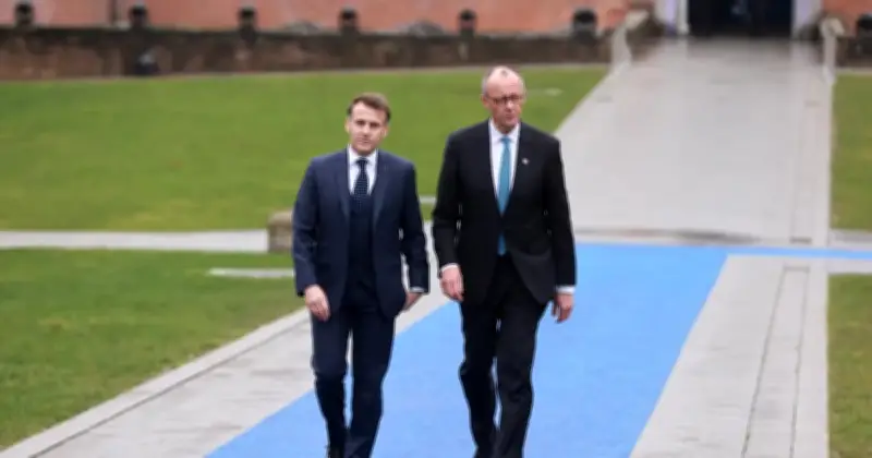 Merz Dedah Perbincangan Sulit dengan Macron Berkenaan Deteran Nuklear Eropah