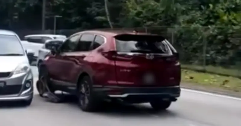 Pemandu Melawan Arus Langgar Kenderaan Lain Ditahan di Petaling Jaya