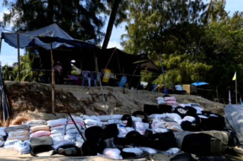 Penang Naikkan Tembok Karung Pasir di Batu Feringghi, Tanjung Bungah Atasi Hakisan