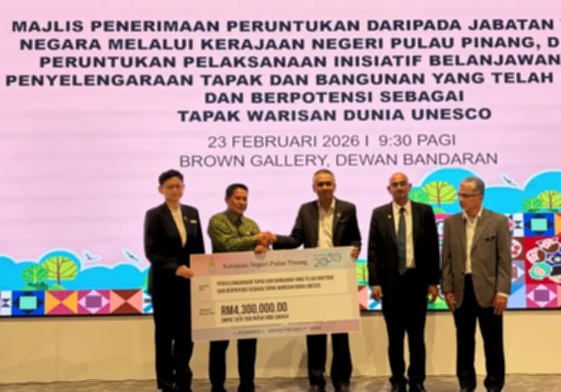 Penang Pulihkan Menara Jam Victoria dan Dewan Bandaraya dengan Dana Warisan RM4.3 Juta