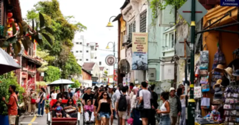 Penutupan Jalan Bertahap di Pusat George Town Sempena Sambutan Tahun Baru Cina