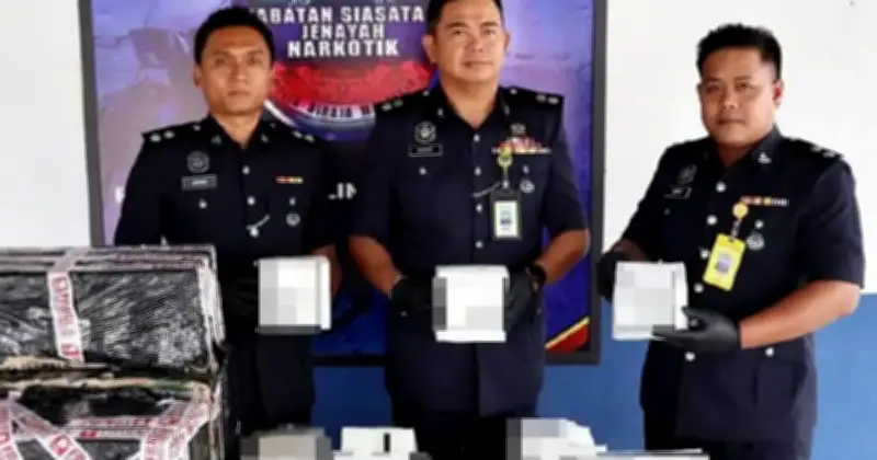 Polis Rampas Syabu RM1.28 Juta di Lobi Kondominium Penampang