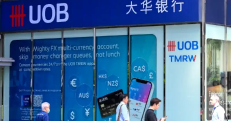 Saham UOB Merosot Ekoran Kejatuhan Keuntungan dan Dividen Bank