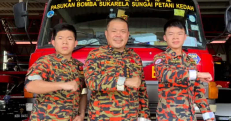 Sukarelawan Leong Tinggalkan Jamuan Tahun Baru Demi Selamatkan Nyawa Insan Lain