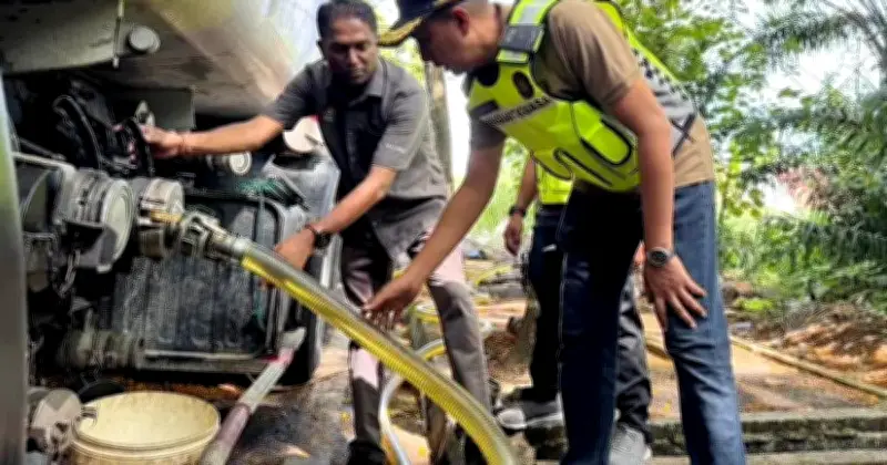 Syndiket Pindah Diesel Haram Ditumpas KPDN di Penang, Seorang Ditahan