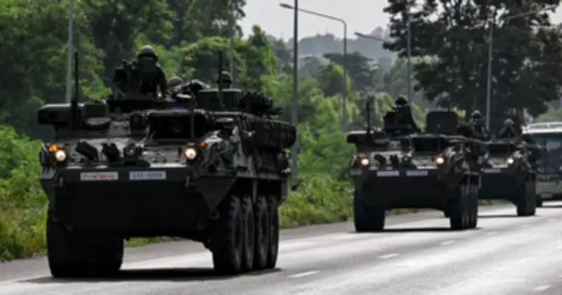 Tentera Thailand Bertukar Tembakan dengan Kemboja di Sempadan