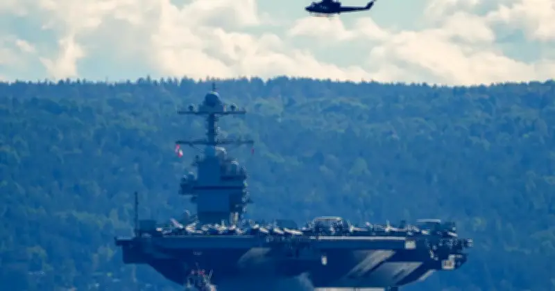 USS Gerald R. Ford: Kapal Pengangkut Pesawat Terbesar Dunia Dihantar ke Timur Tengah