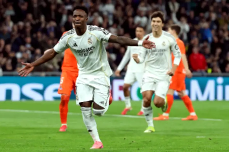 Vinicius Dua Gol, Alexander-Arnold Cemerlang Bawa Real Madrid Puncak La Liga