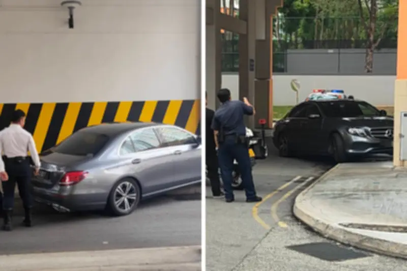 Warga Singapura Maut Selepas Kereta Tergelincir Dekat Blok HDB di Bukit Batok