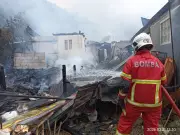 Kebakaran Musnahkan 14 Rumah di Kota Belud, Akses Sempit Halang Operasi Bomba