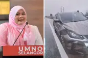 Ketua Puteri Umno Selangor Selamat Dalam Kemalangan Ringan Di Lebuhraya Latar