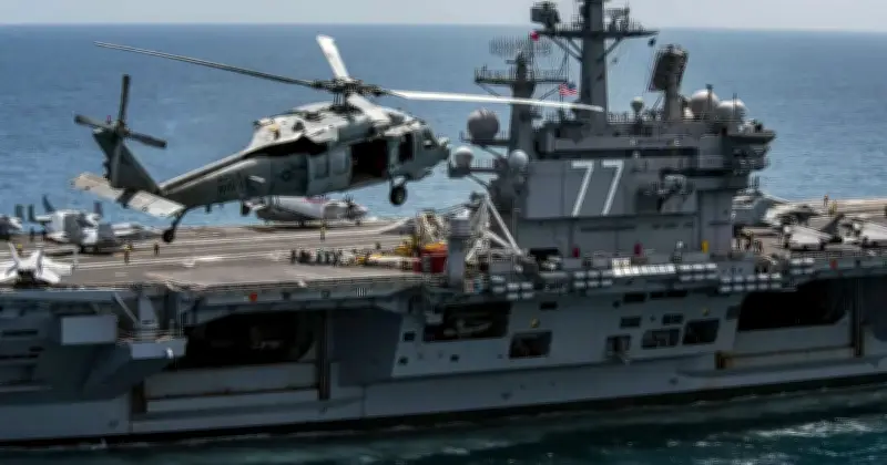 Amerika Syarikat Bersedia Hantar Kapal Induk Ketiga ke Timur Tengah