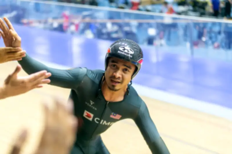 Azizulhasni Raih Gangsa Sprint Individu, Medal Kedua di Piala Dunia Perth
