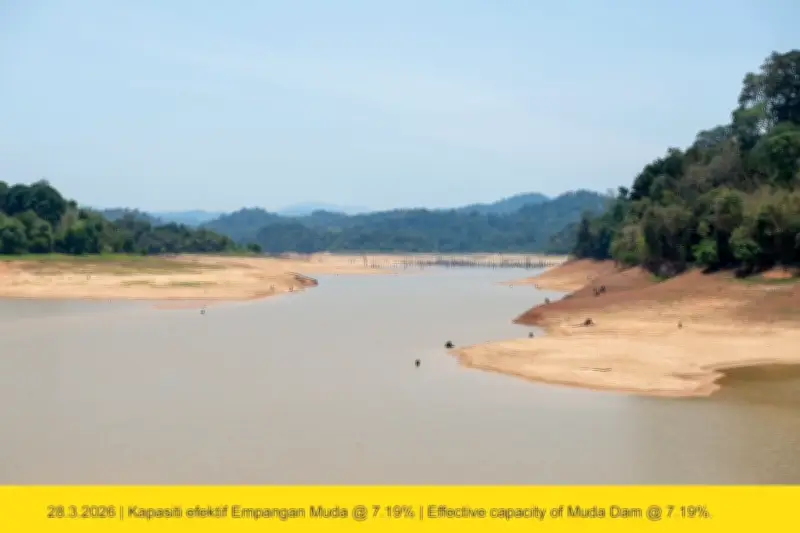 Bekalan Air Penang Dijangka Stabil Dua Bulan Meskipun Musim Kemarau Panjang