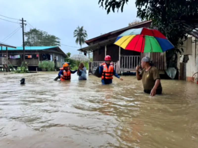 Bencana Banjir Diisytiharkan di Kota Marudu, Paitan dan Pitas Sabah