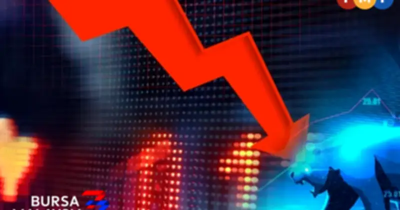 Bursa Malaysia Naik Awal, Kemudian Merosot Akibat Sentimen Pasaran Tidak Stabil