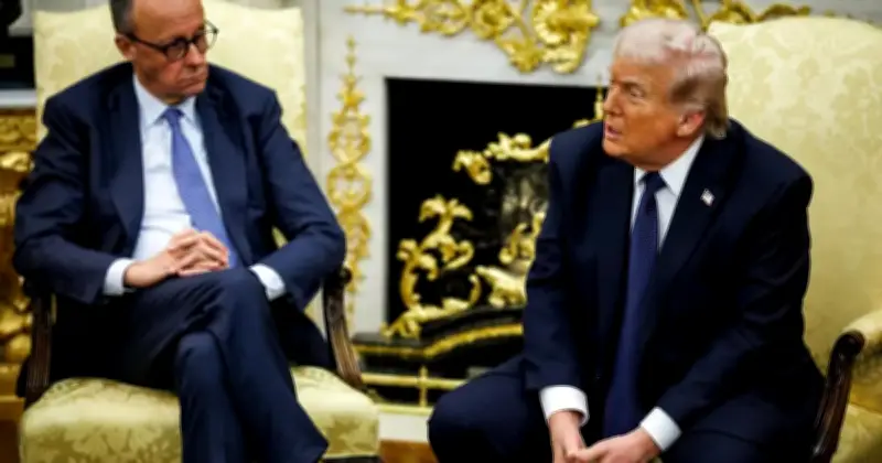 Canselor Jerman Friedrich Merz Gesa Perang Iran Tamat Awal Dalam Pertemuan Dengan Trump