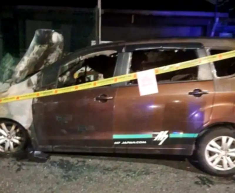 Cikgu Chandra Tegas Tidak Akan Lari Walaupun Rumah Diceroboh, Kereta Dibakar di Puchong