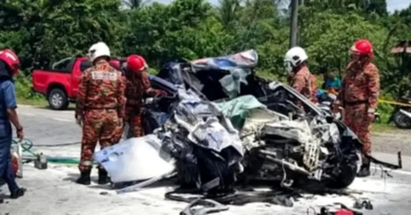Dua Anggota Tentera Maut Dalam Kemalangan Ketika Pulang Bercuti Ke Kampung