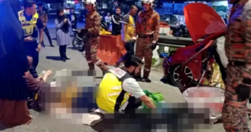 Dua Maut Termasuk Kanak-kanak dalam Nahas Dua Kenderaan di Kelantan