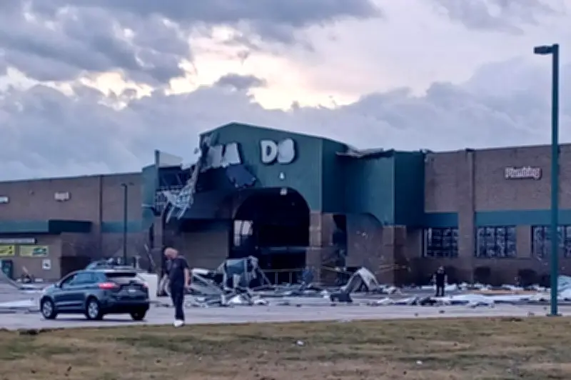 Empat Maut, Puluhan Cedera Akibat Tornado Landa Michigan; Gubernur Aktifkan Respons Kecemasan