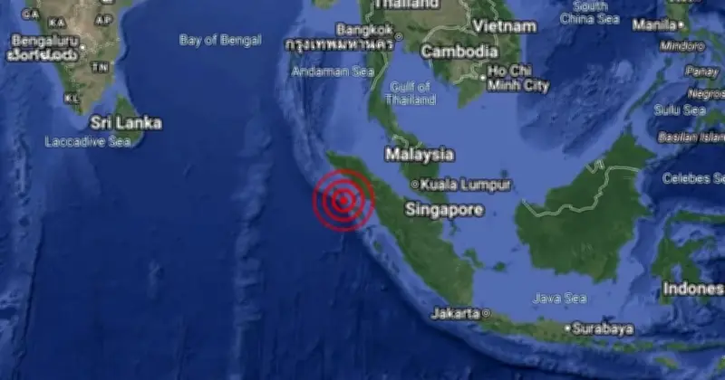 Gempa Bumi 6.5 Magnitud di Sumatera Utara Gegarkan Malaysia