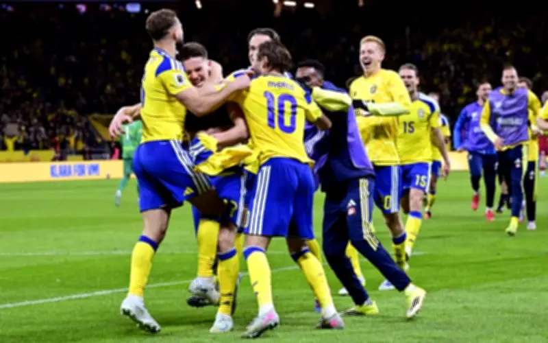 Gyokeres Hantar Sweden ke Piala Dunia dengan Gol Dramatik Menentang Poland