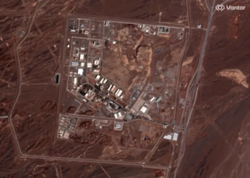 IAEA Sahkan Pintu Masuk Loji Pengayaan Uranium Natanz Iran Dibom