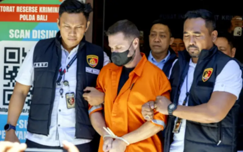 Indonesia Akan Deportasi Warga UK Dicari Interpol Ditangkap di Bali