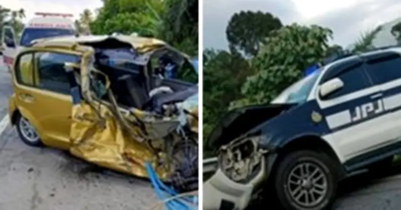 JPJ Gantung Tugas Dua Anggota Terbabit Nahas Maut dan Potong Garisan Berkembar