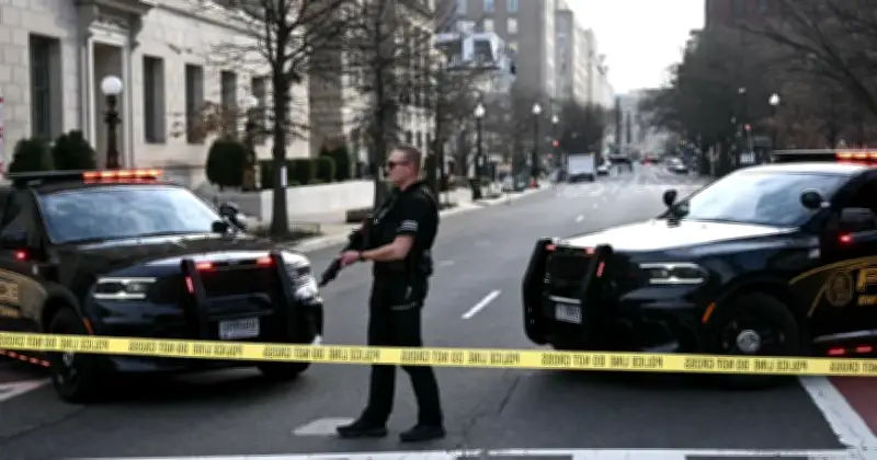 Kawasan Rumah Putih Ditutup Selepas Van Langgar Barrikad Keselamatan