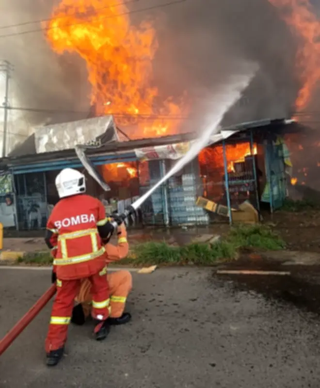 Kebakaran Musnahkan Rumah, Kedai dan Tadika di Semporna, Tiga Cedera dalam Kebakaran Berasingan di Tongod