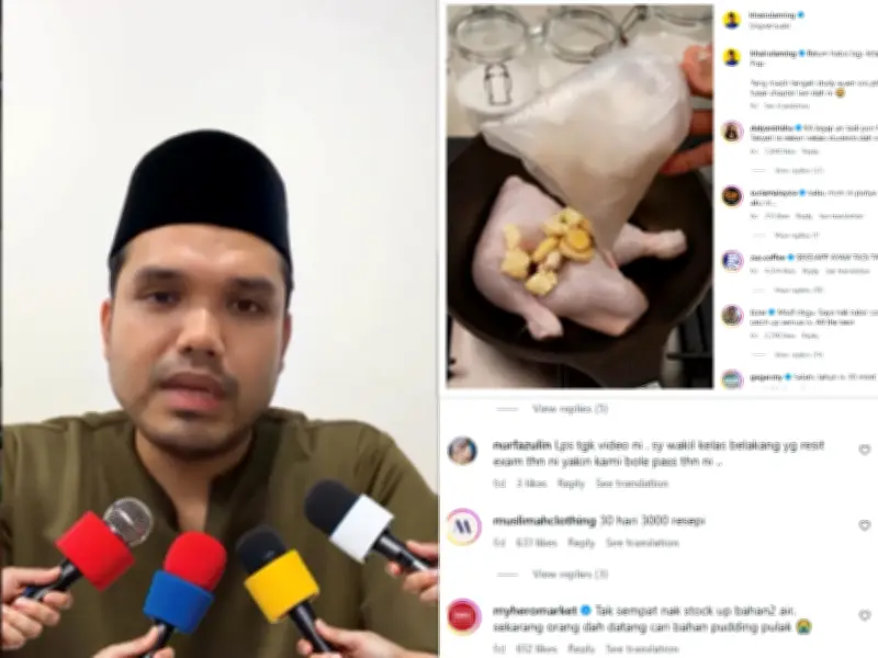 Khairul Aming Kecoh Ramadan 2026: Ayam Hangus, Tarian TikTok Jadi Tumpuan Pengikut