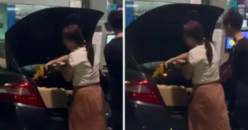 KPDN Johor Siasat Pemilik Kereta Isi RON95 dalam Tong Plastik di Skudai