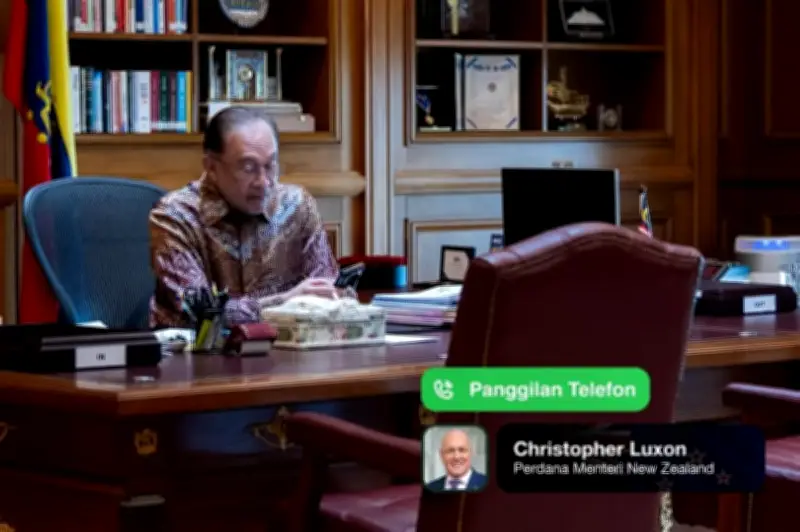 Malaysia Gesa Gencatan Senjata: Anwar, Luxon Bincang Krisis Asia Barat dan Keselamatan Global