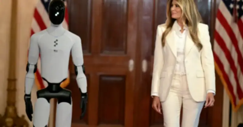 Melania Trump Jemput Robot Humanoid ke Sidang Kemuncak Teknologi Pendidikan di Rumah Putih
