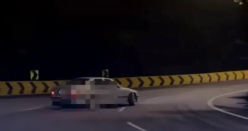 Pemandu BMW 325i Ditahan Polis Selepas Video Drift Bahaya di Jalan Genting Viral di TikTok