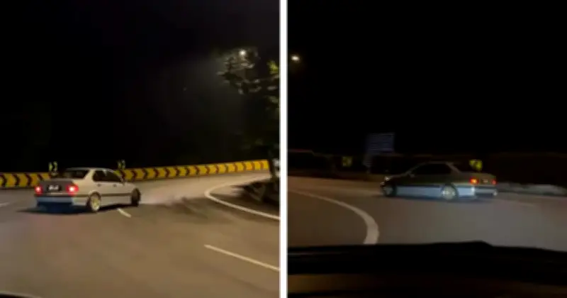 Pemandu Ditahan Kerana Video Drift Bahaya di Jalan ke Genting Highlands