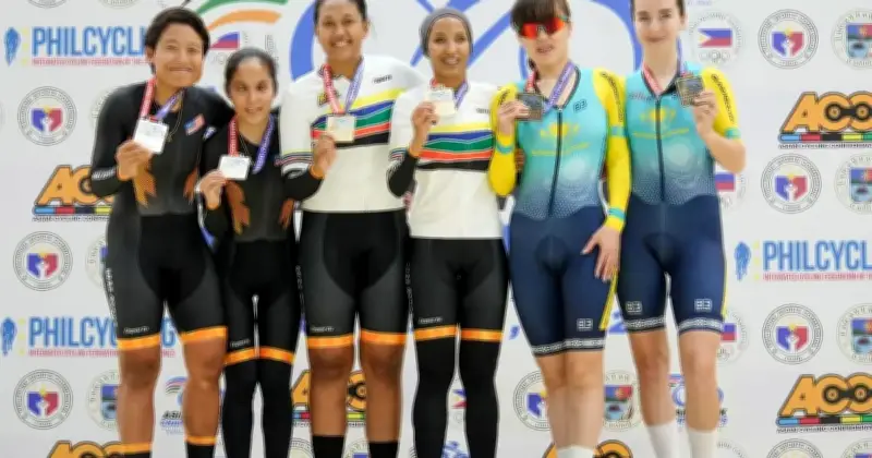 Pesara Basikal Trek Nur Suraiya Raih Emas di Kejohanan Asia